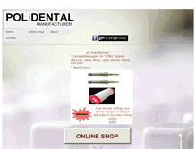 Tablet Screenshot of polidental.com